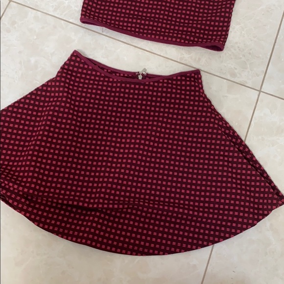 Red shirt + skirt set by Elisa B. Children’s 14 - Picture 3 of 3